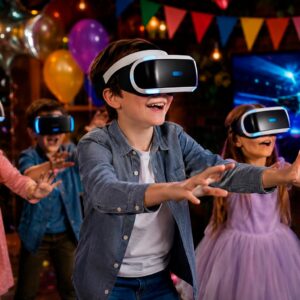 VR-очки на детский день рождения